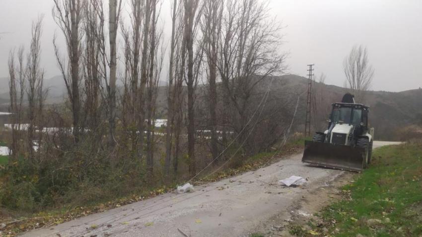 İnhisar-Eskişehir karayolu ulaşıma kapandı