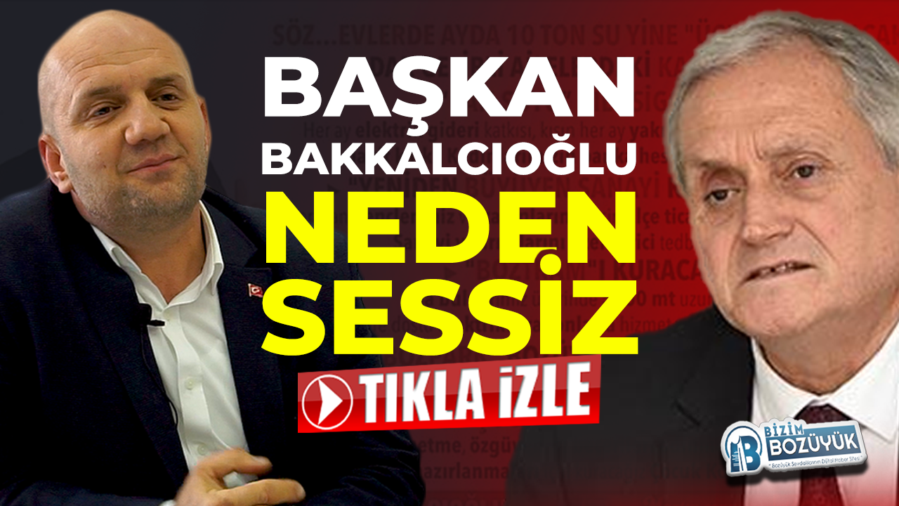 Bozüyük Belediye Başkanı Mehmet Talat Bakkalcıoğlu AK Parti Bozüyük İlçe Başkanı Hüsnü Ersoy`un Eleştirilerine Neden Sessiz Kalıyor