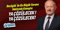 CHP Bilecik Milletvekili Aday Adayı Mustafa Aksu Bozüyük`ün ortasından geçen tren yolu hakkında konuştu