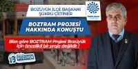 Memleket Partisi Bozüyük İlçe Başkanı Şükrü Çetiner ile BOZTRAM Projesi Hakkında Yaptığımız Röportaj