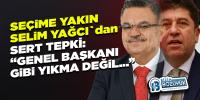 Milletvekili Selim Yağcı`dan Milletvekili Tüzün Açıklaması
