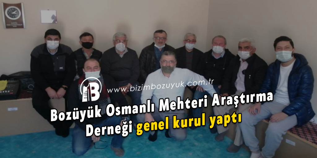 Bozüyük Osmanlı Mehteri Araştırma Derneği genel kurul yaptı